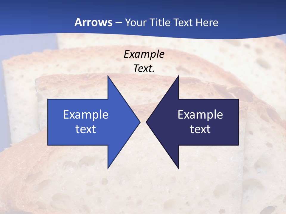 Tuscany Pasta Blue PowerPoint Template