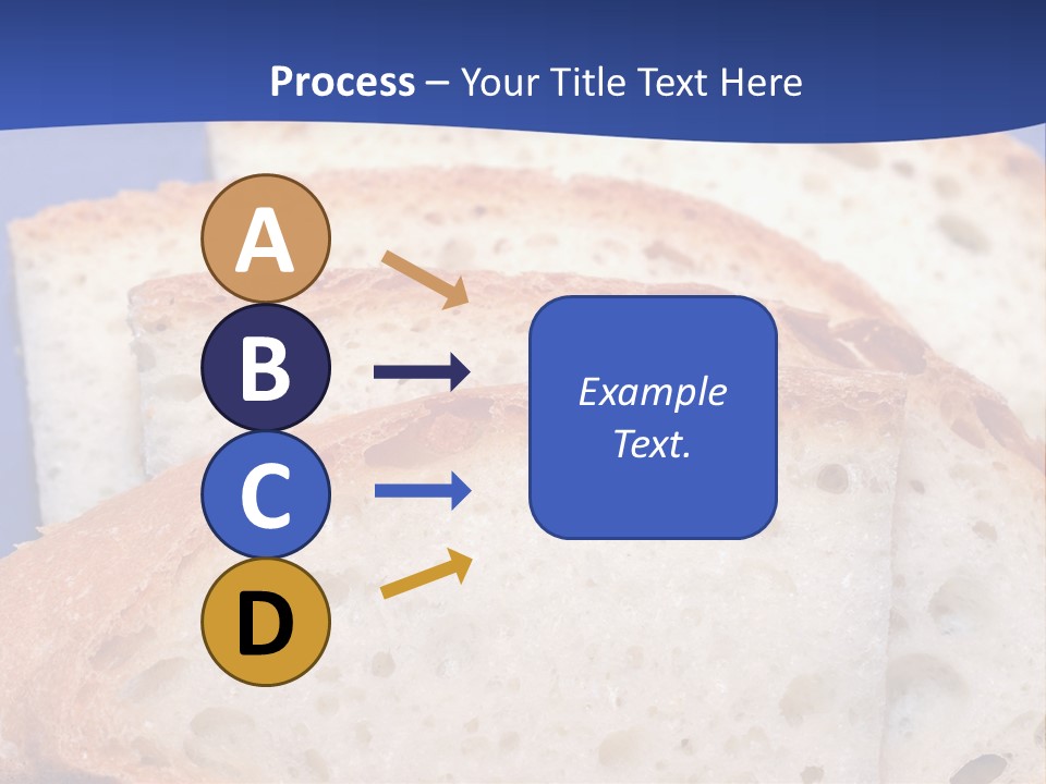 Tuscany Pasta Blue PowerPoint Template