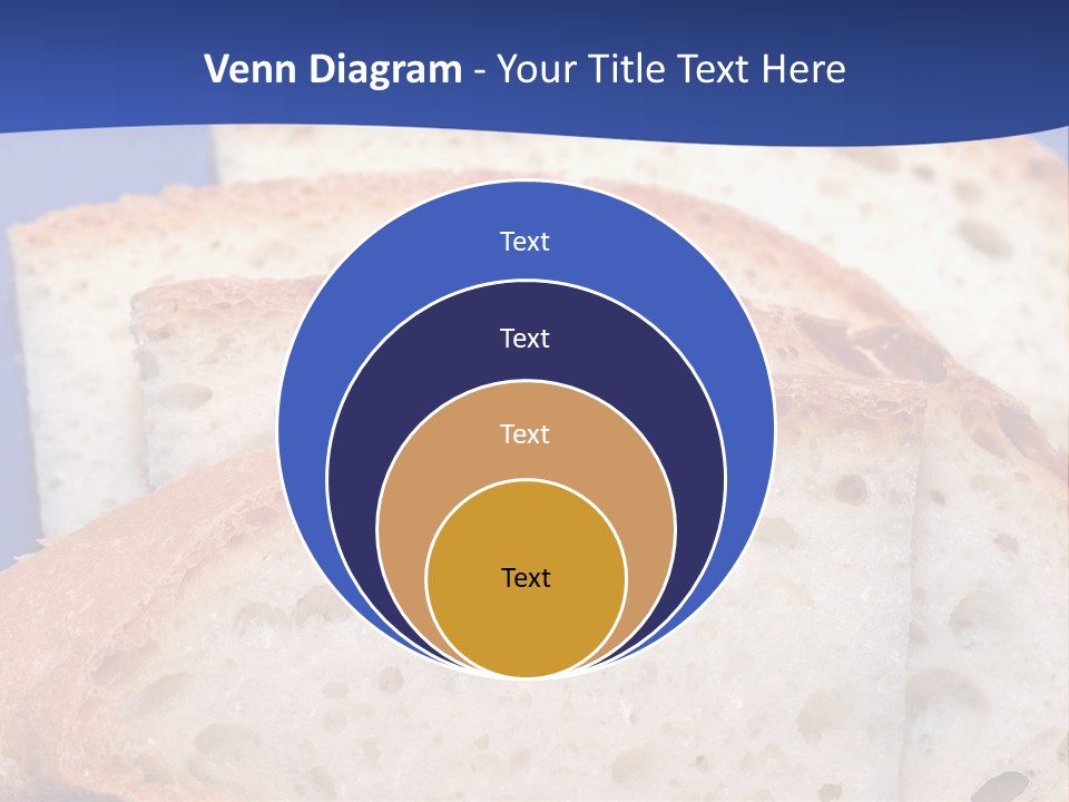 Tuscany Pasta Blue PowerPoint Template