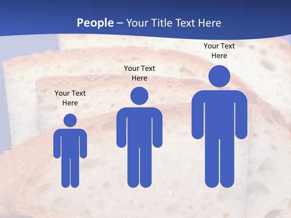 Tuscany Pasta Blue PowerPoint Template