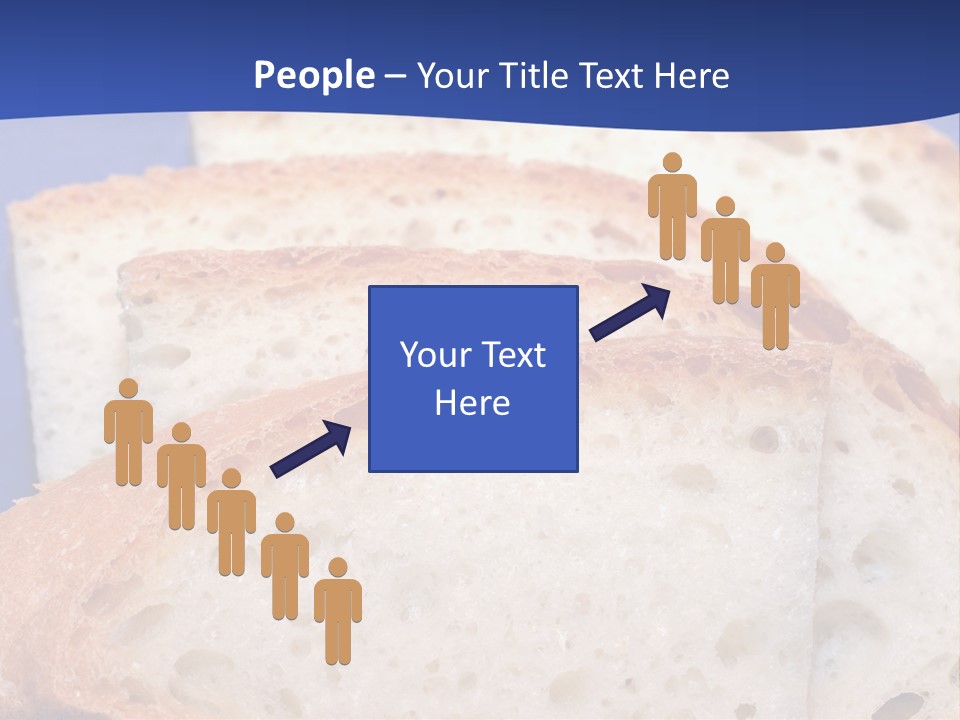 Tuscany Pasta Blue PowerPoint Template