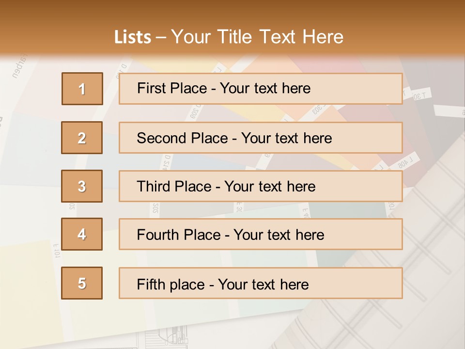 Choice Redecorate Craftsmen PowerPoint Template