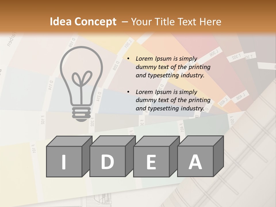Choice Redecorate Craftsmen PowerPoint Template