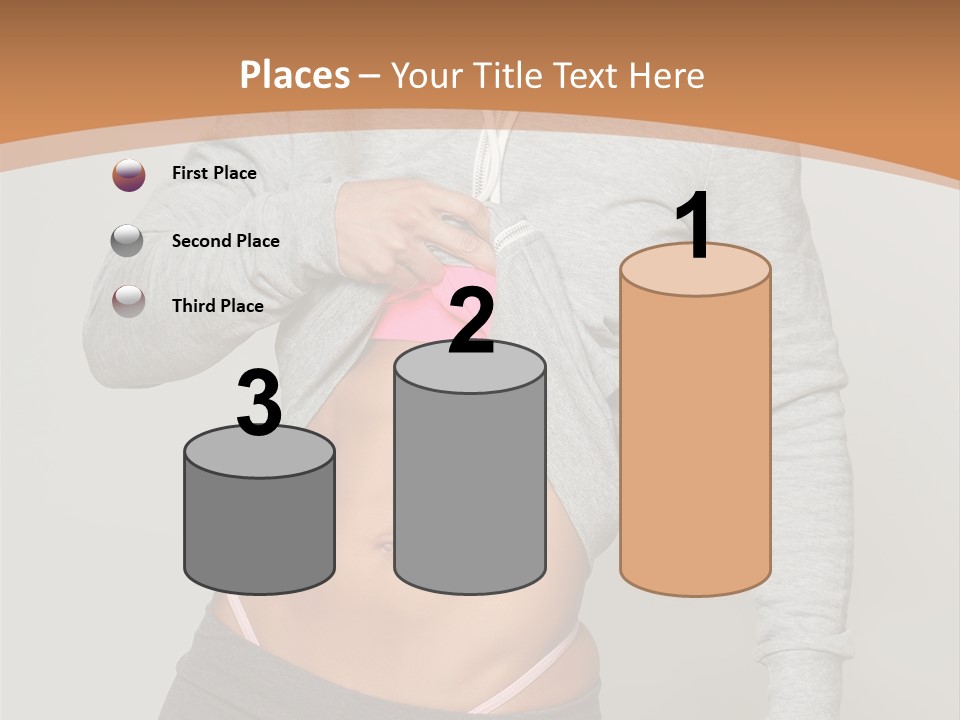 Trousers Perfection Grey PowerPoint Template