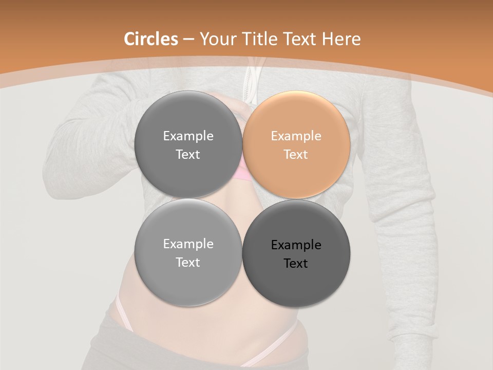 Trousers Perfection Grey PowerPoint Template