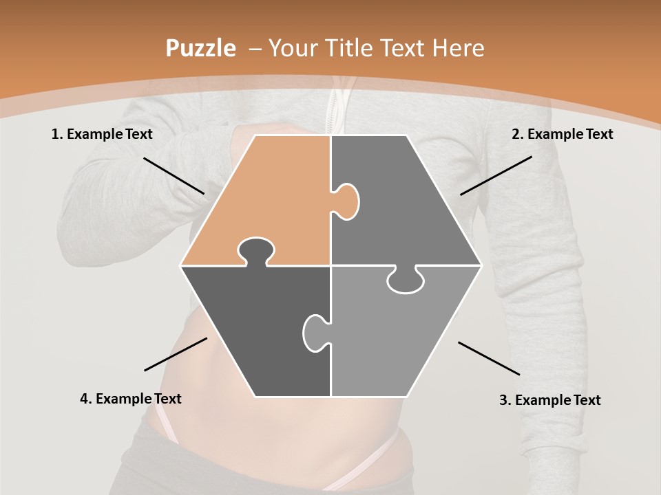 Trousers Perfection Grey PowerPoint Template