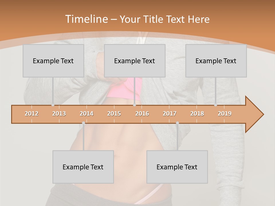 Trousers Perfection Grey PowerPoint Template
