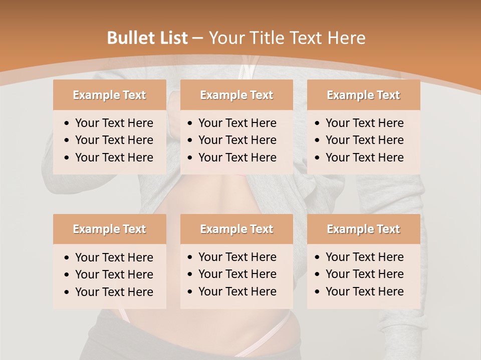 Trousers Perfection Grey PowerPoint Template