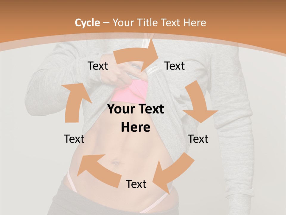 Trousers Perfection Grey PowerPoint Template