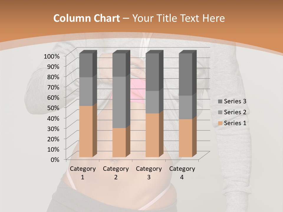 Trousers Perfection Grey PowerPoint Template