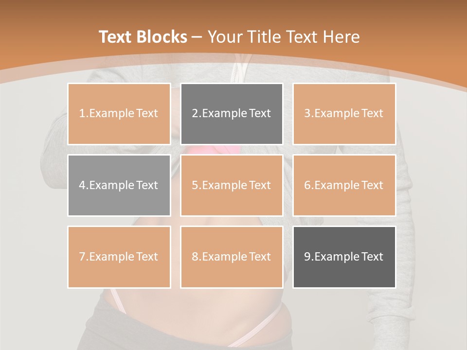 Trousers Perfection Grey PowerPoint Template