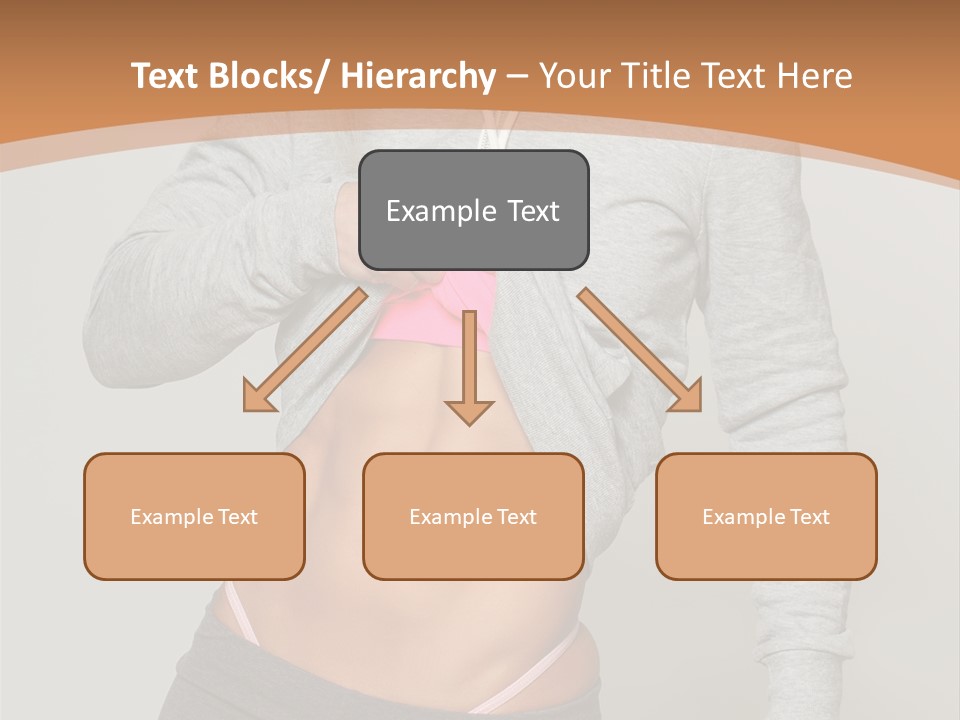 Trousers Perfection Grey PowerPoint Template