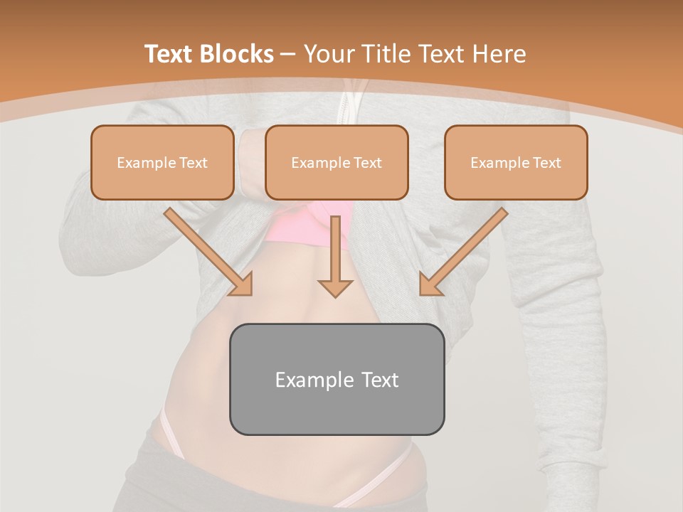 Trousers Perfection Grey PowerPoint Template