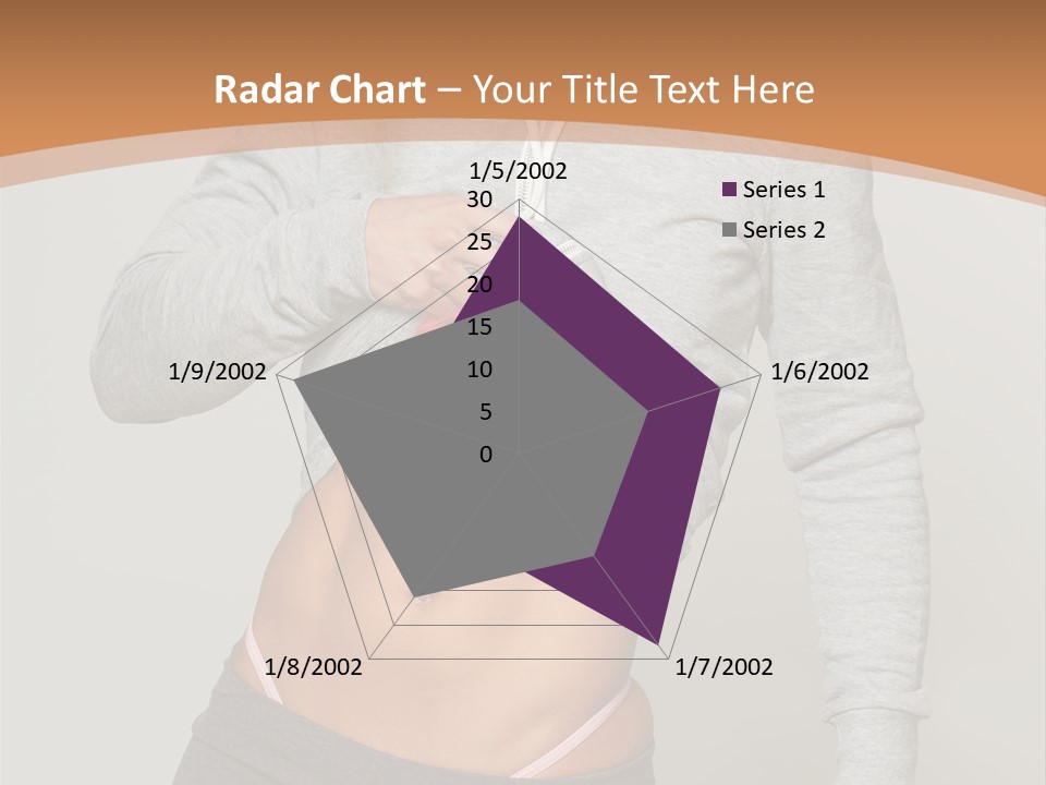 Trousers Perfection Grey PowerPoint Template