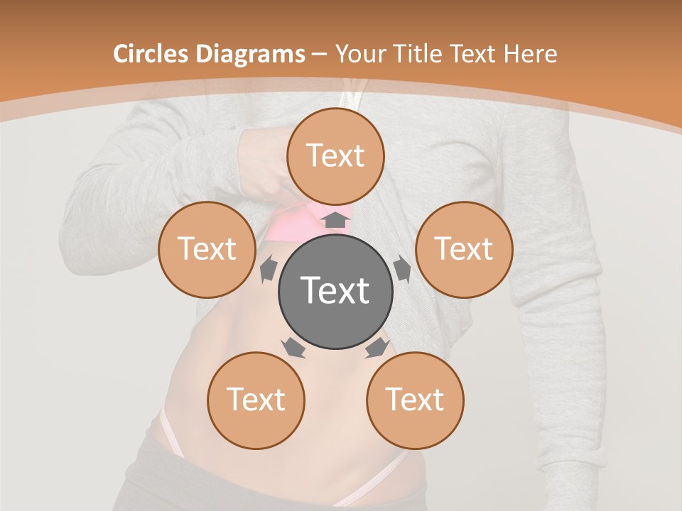 Trousers Perfection Grey PowerPoint Template