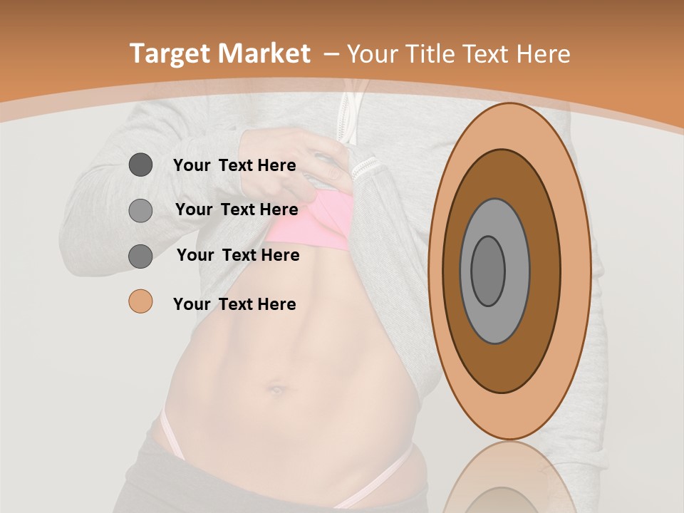 Trousers Perfection Grey PowerPoint Template