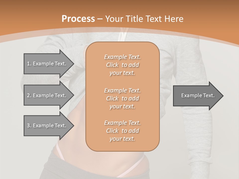 Trousers Perfection Grey PowerPoint Template