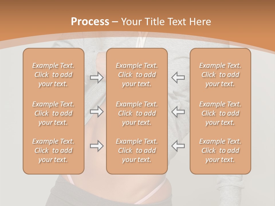 Trousers Perfection Grey PowerPoint Template