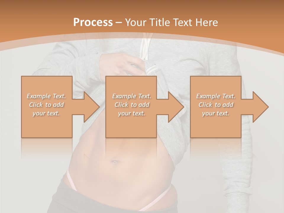 Trousers Perfection Grey PowerPoint Template