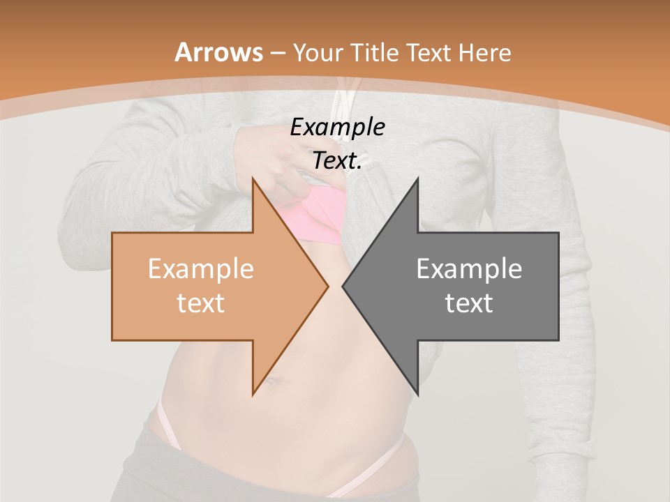 Trousers Perfection Grey PowerPoint Template