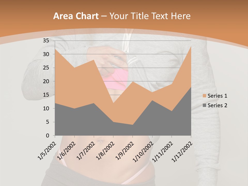 Trousers Perfection Grey PowerPoint Template