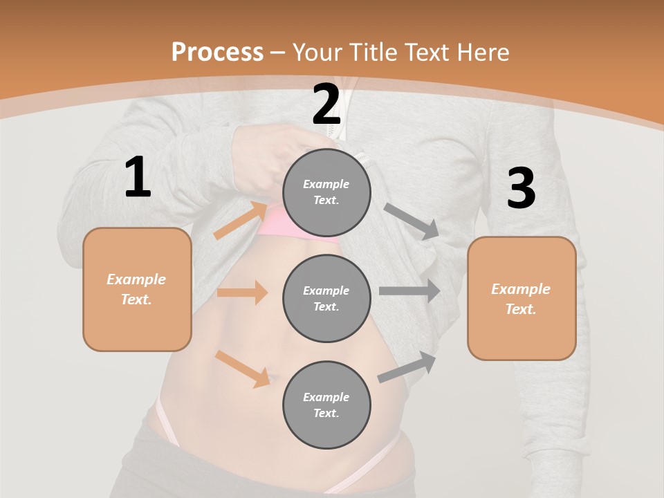 Trousers Perfection Grey PowerPoint Template