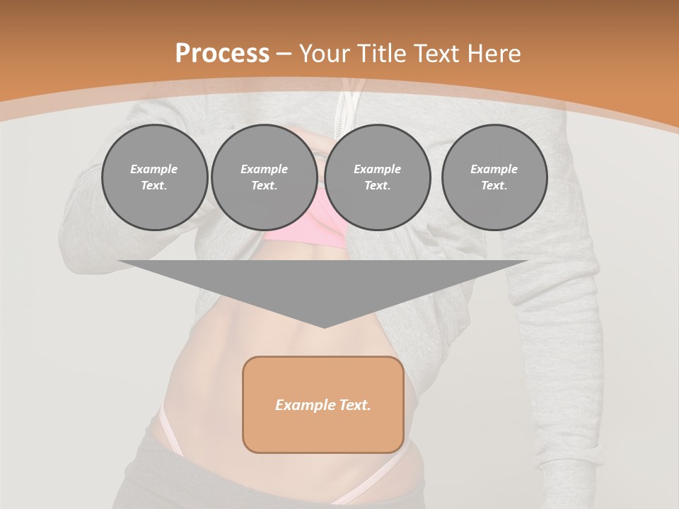 Trousers Perfection Grey PowerPoint Template