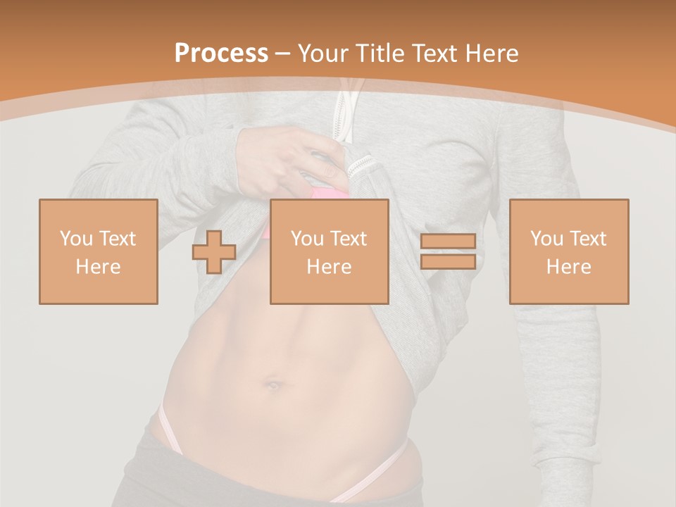 Trousers Perfection Grey PowerPoint Template