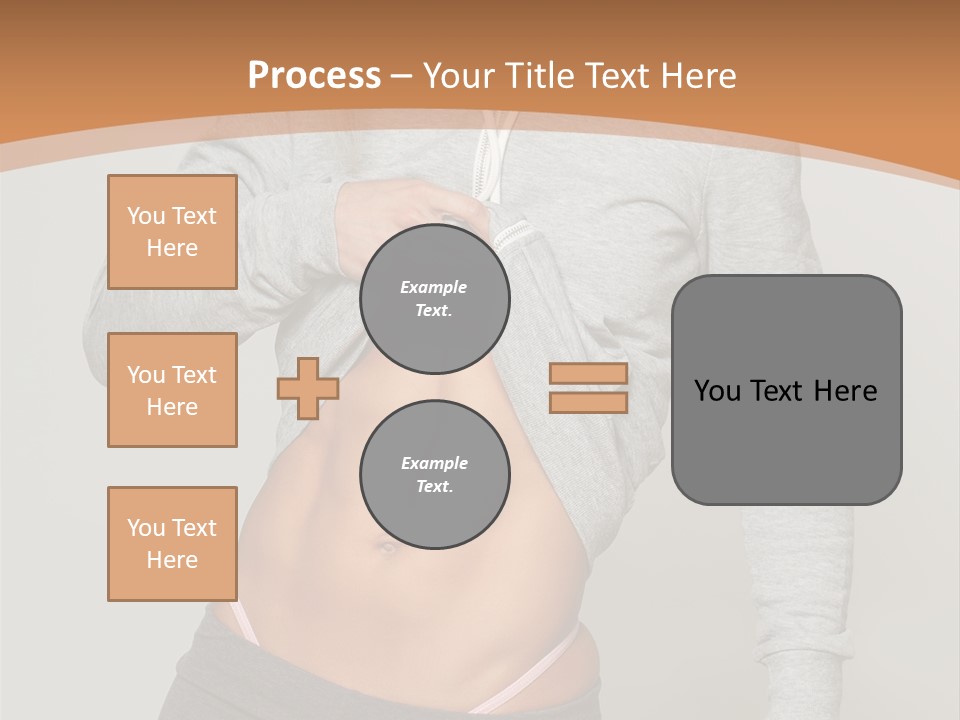 Trousers Perfection Grey PowerPoint Template