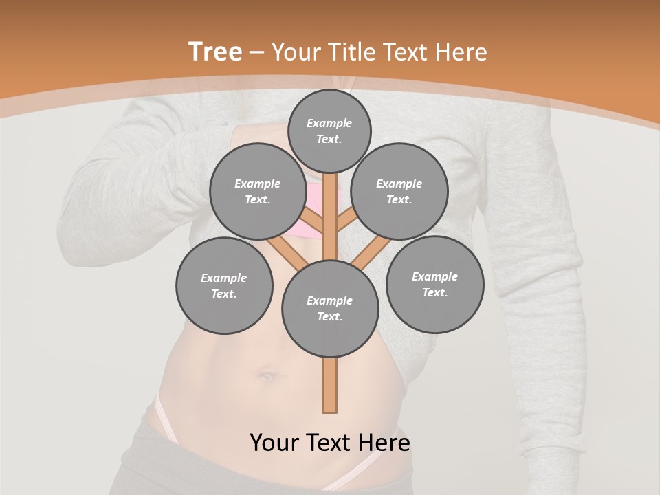 Trousers Perfection Grey PowerPoint Template