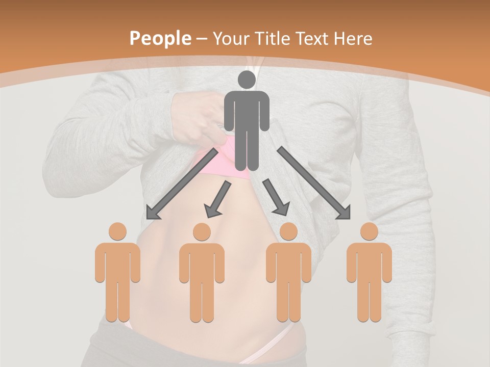 Trousers Perfection Grey PowerPoint Template