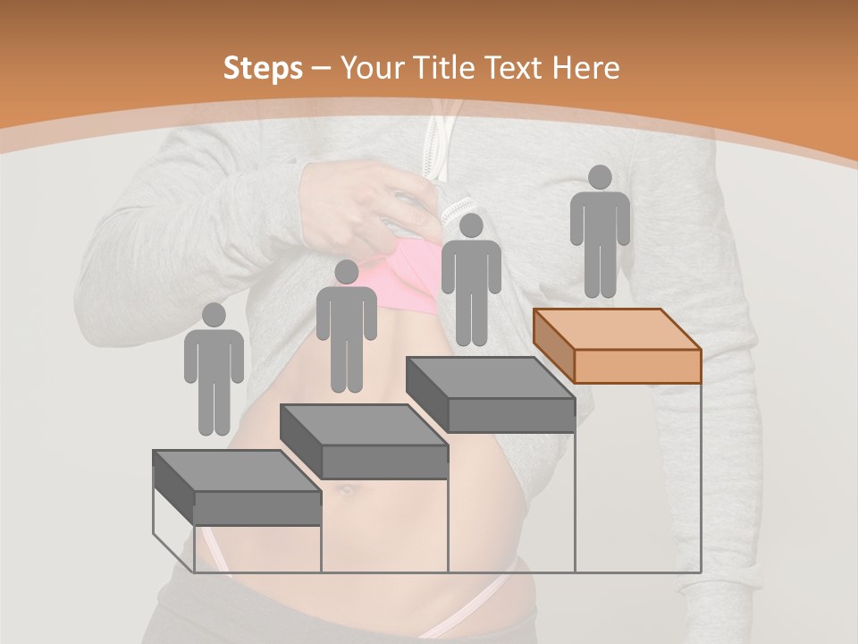 Trousers Perfection Grey PowerPoint Template