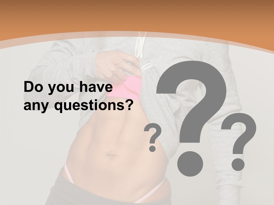 Trousers Perfection Grey PowerPoint Template