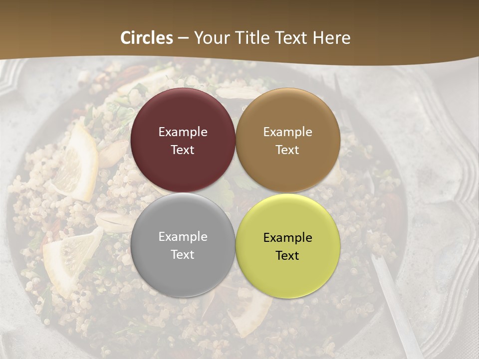 Lemon Table Parsley PowerPoint Template