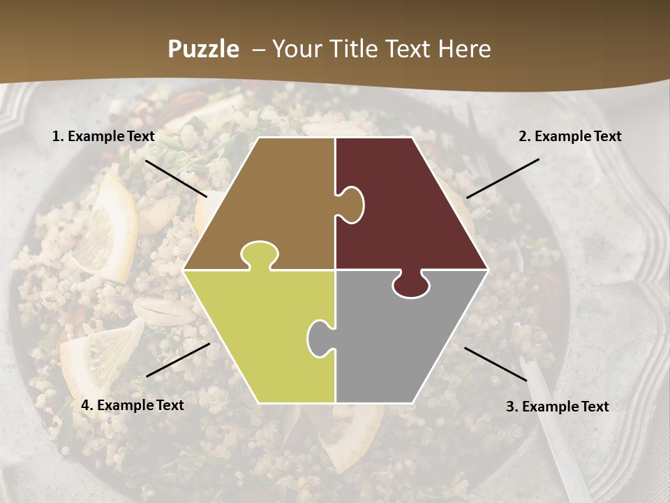 Lemon Table Parsley PowerPoint Template