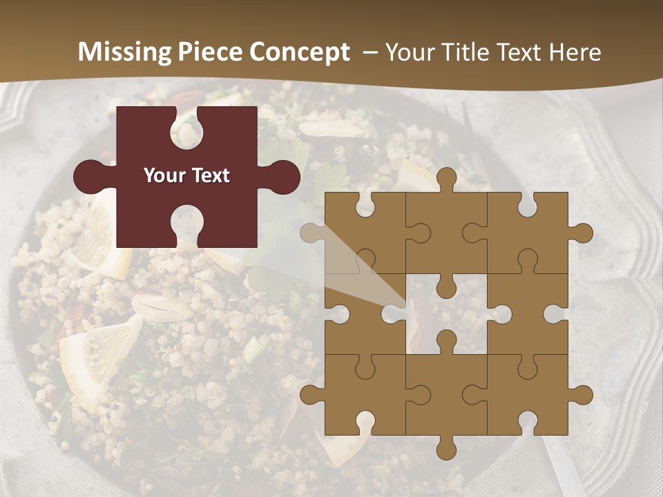 Lemon Table Parsley PowerPoint Template