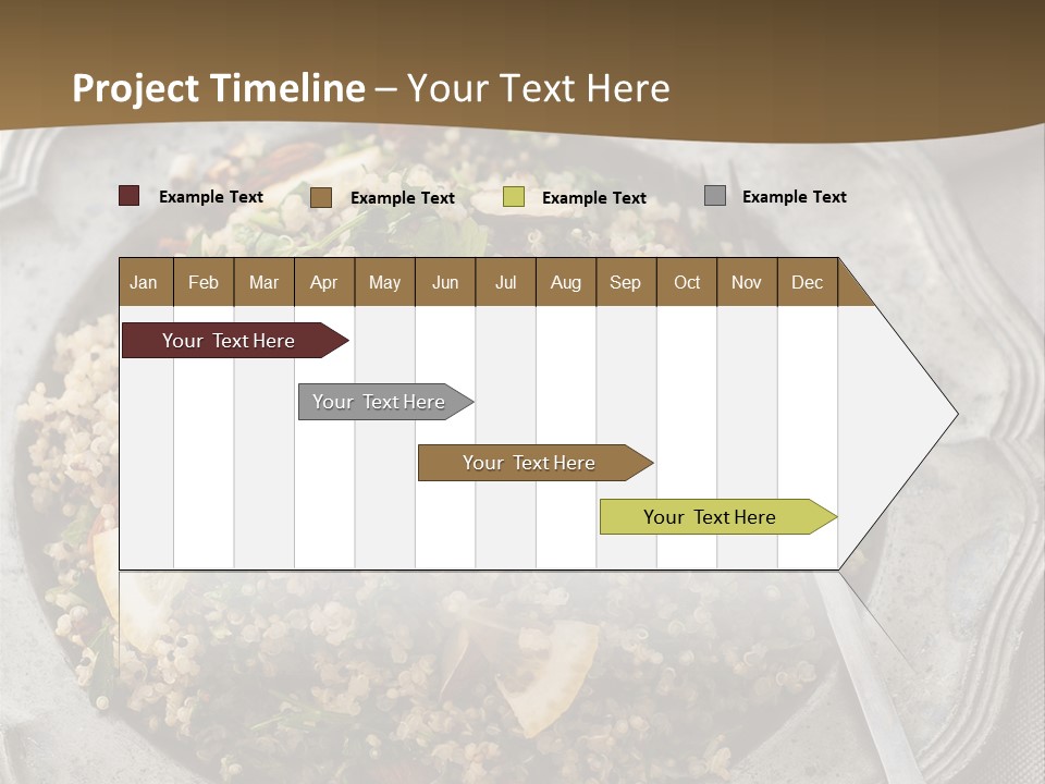 Lemon Table Parsley PowerPoint Template