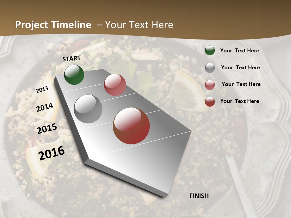 Lemon Table Parsley PowerPoint Template