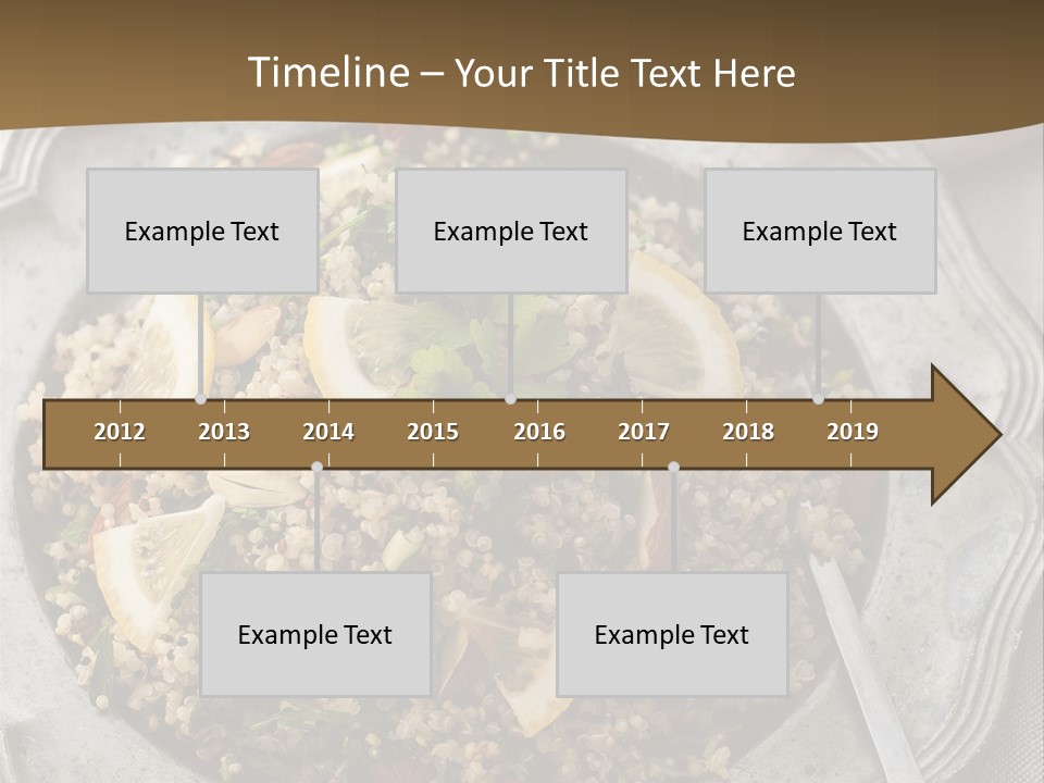 Lemon Table Parsley PowerPoint Template