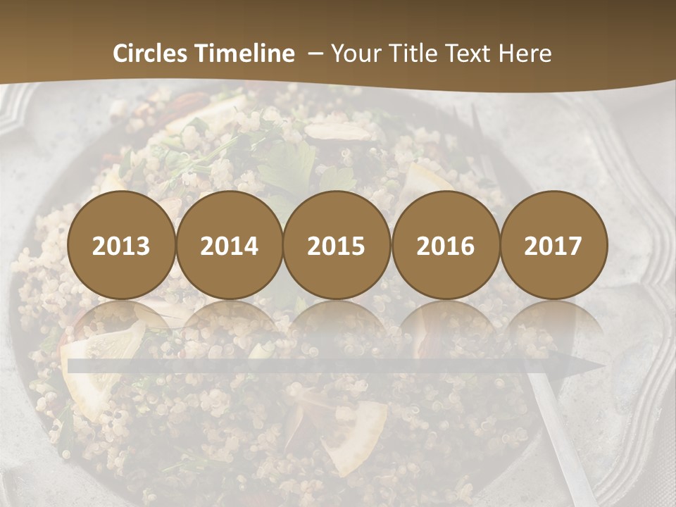 Lemon Table Parsley PowerPoint Template