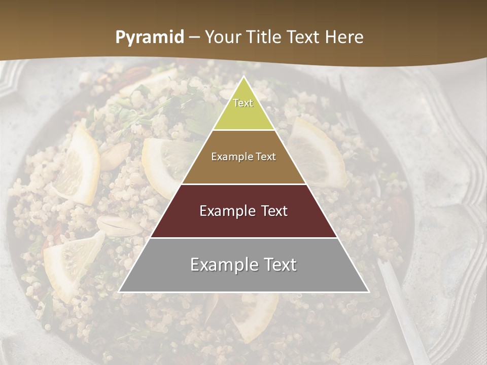 Lemon Table Parsley PowerPoint Template
