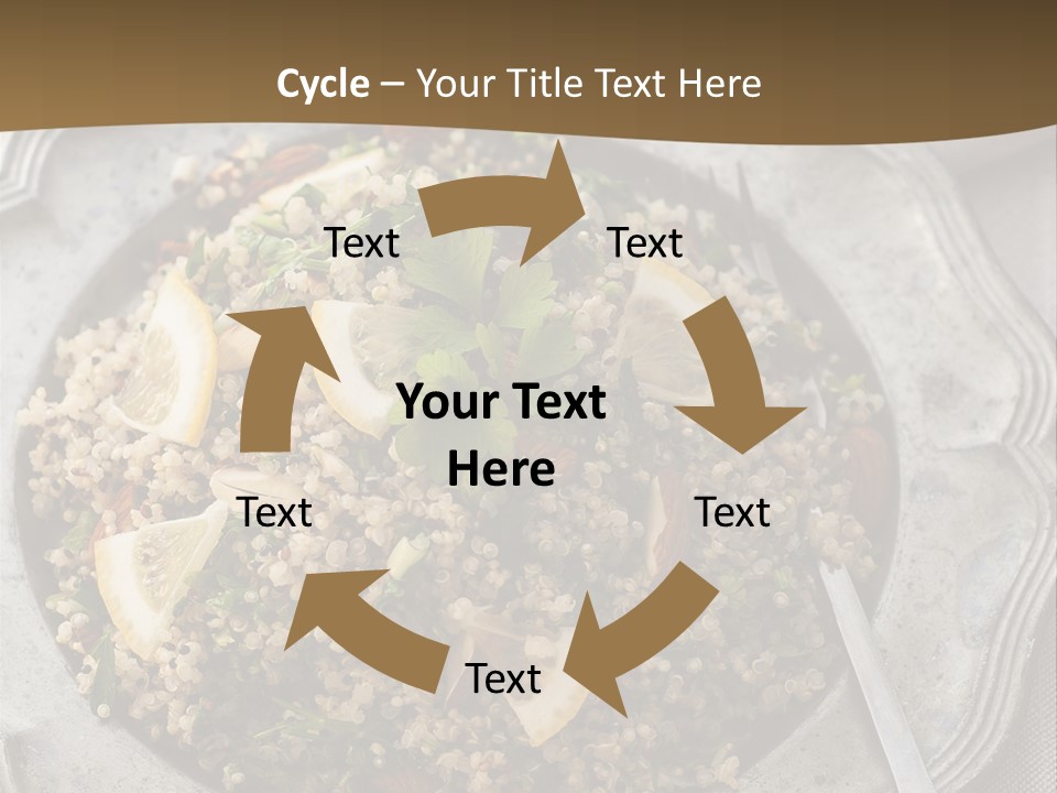 Lemon Table Parsley PowerPoint Template
