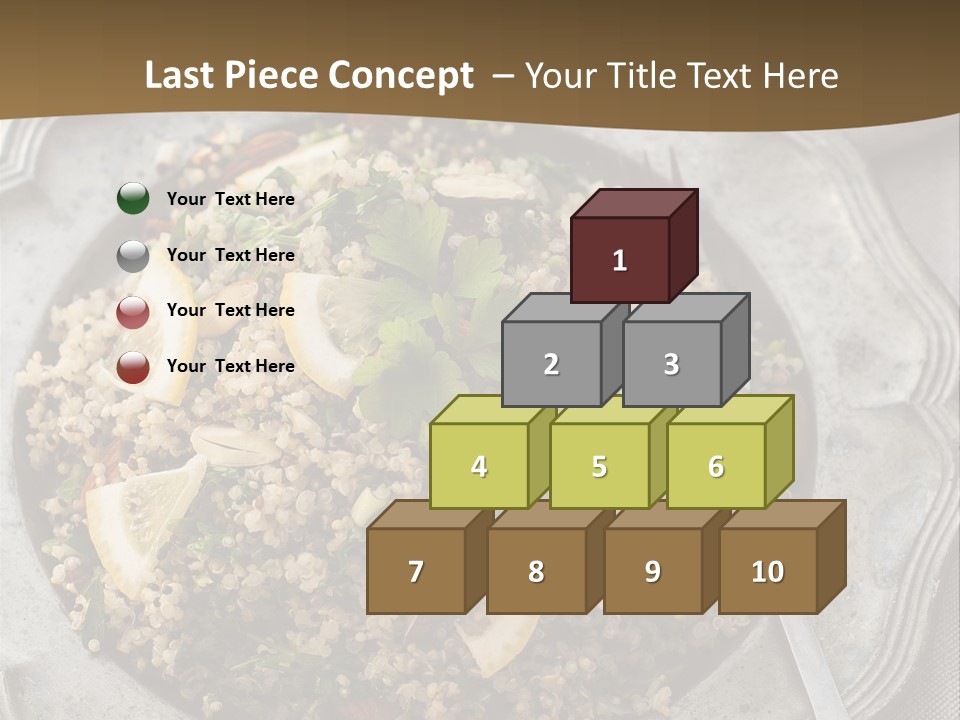 Lemon Table Parsley PowerPoint Template