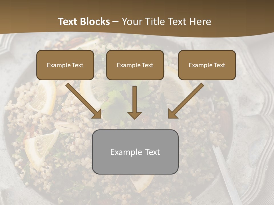 Lemon Table Parsley PowerPoint Template