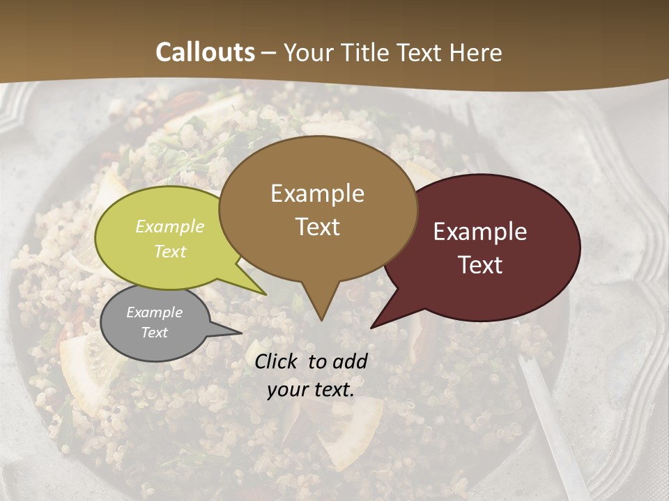 Lemon Table Parsley PowerPoint Template
