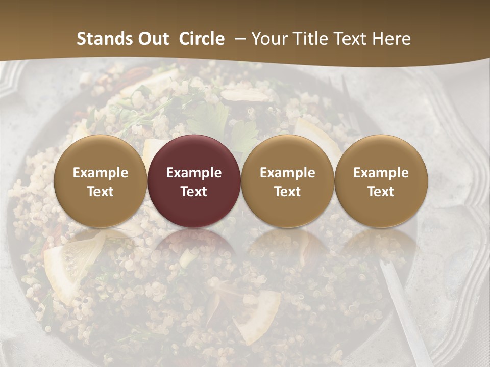 Lemon Table Parsley PowerPoint Template