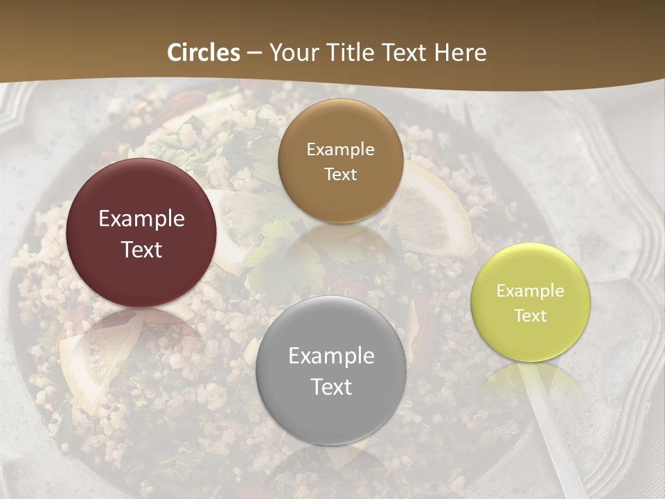 Lemon Table Parsley PowerPoint Template