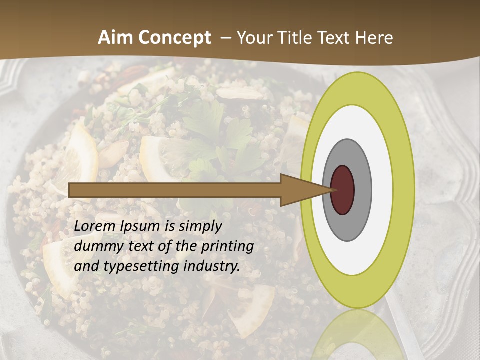 Lemon Table Parsley PowerPoint Template