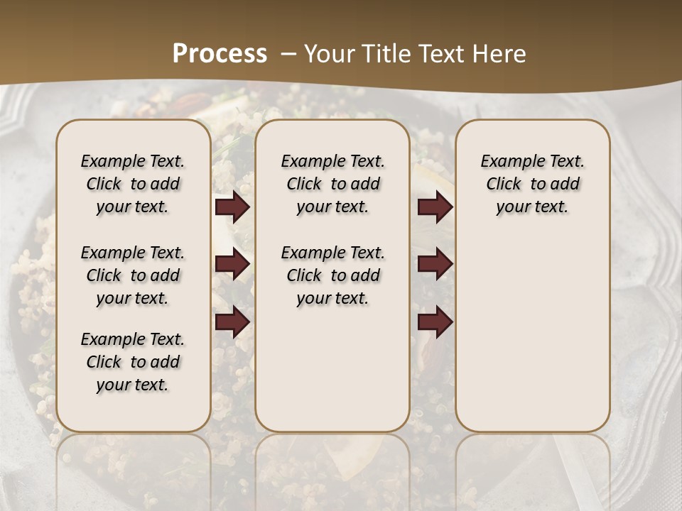 Lemon Table Parsley PowerPoint Template