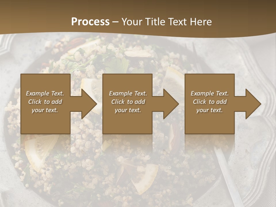 Lemon Table Parsley PowerPoint Template